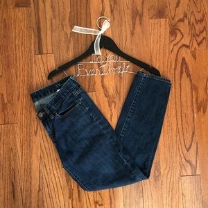 J. Crew Toothpick Ankle Jeans 27